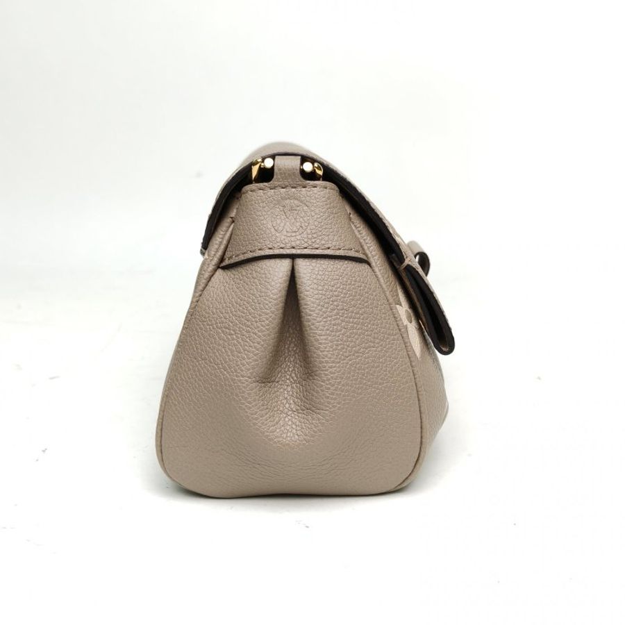 LOUIS VUITTON Favorite鏈條雲朵包灰色牛皮晶片肩背包-3