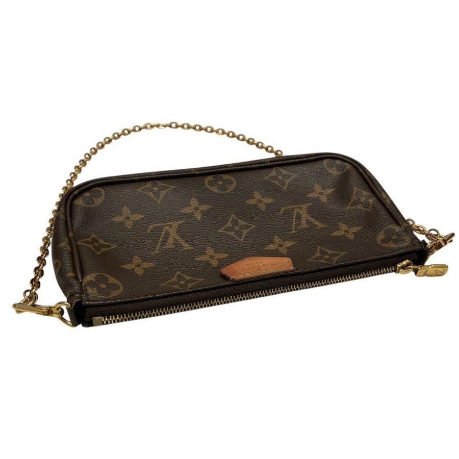 LOUIS VUITTON 路易威登 M44840 MULTI POCHETTE ACCESSOIRES 三合一麻將包 PVC帆布 棕色 金釦-16