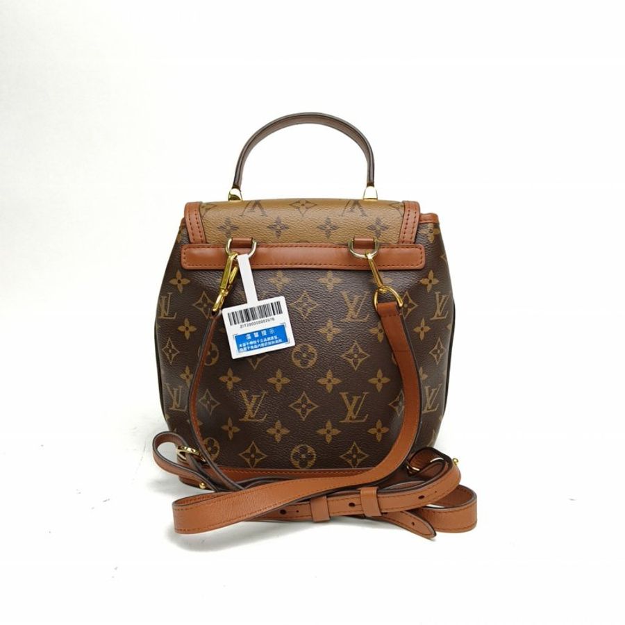 LOUIS VUITTON Dauphine達芙妮雙肩包小號老花帆布2020肩背包-2