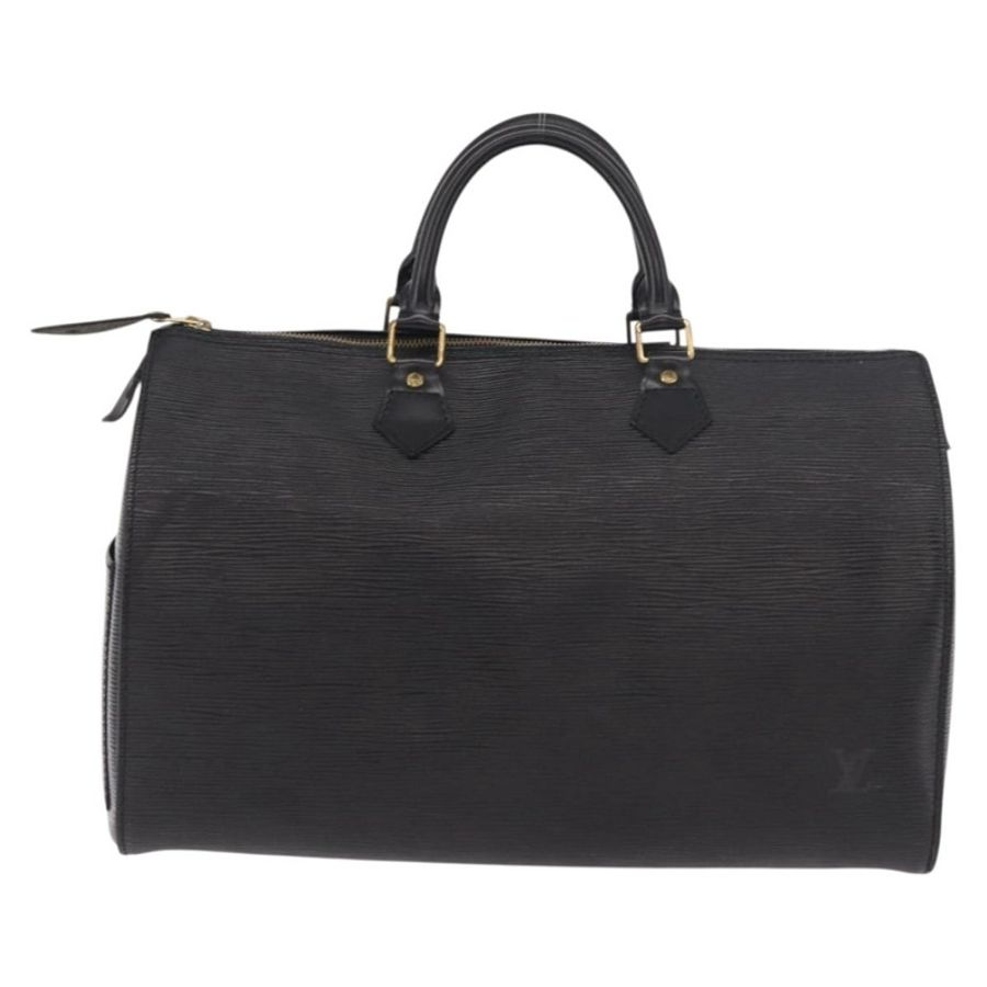 【日本直送】路易威登 Epi Speedy 35 手提包 Noir 黑色 M42992 LV 正品 187972V-1