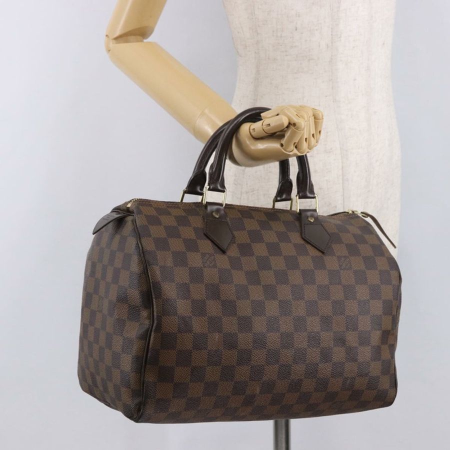 【日本直送】路易威登 Damier Azur Speedy 30 手提包 N41533 LV Auth 187976V-22