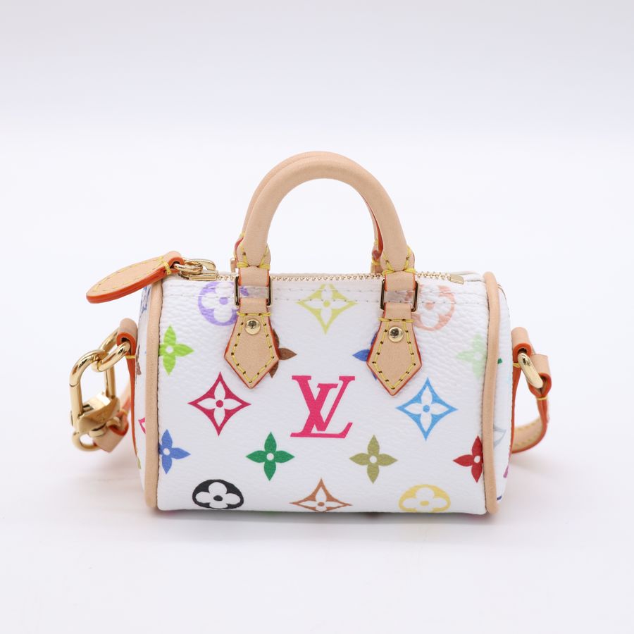 LV x TM 村上隆 Micro Speedy 包包吊飾【Louis Vuitton 路易威登】-1
