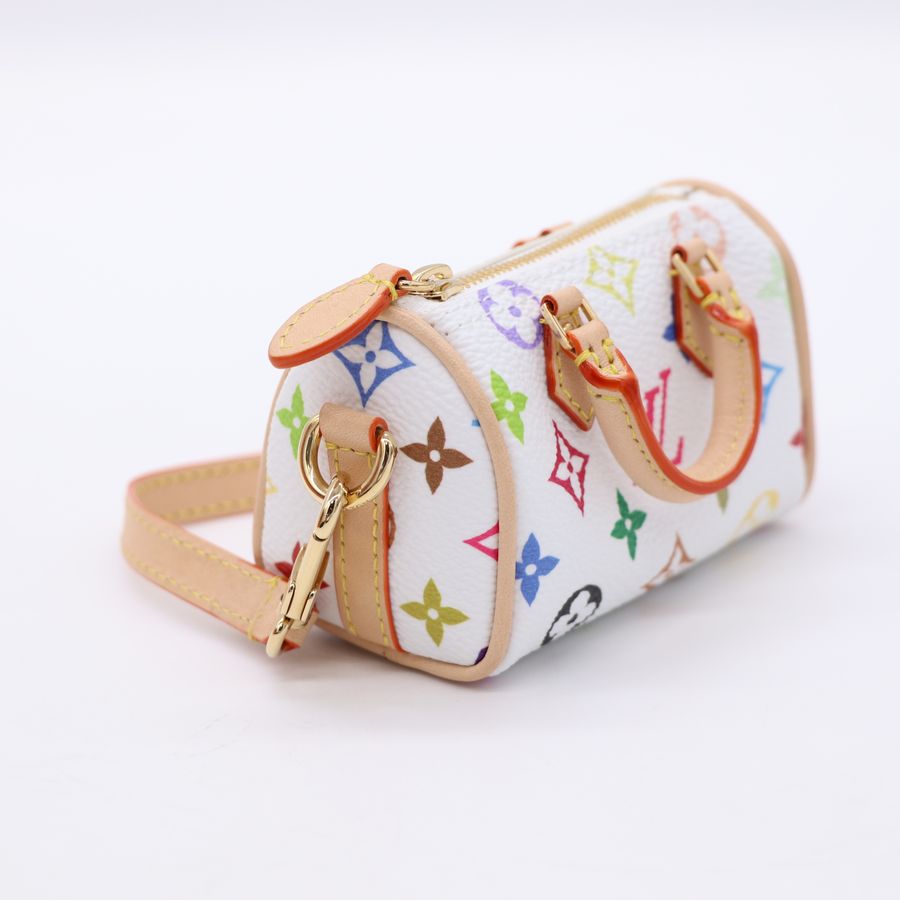 LV x TM 村上隆 Micro Speedy 包包吊飾【Louis Vuitton 路易威登】-6