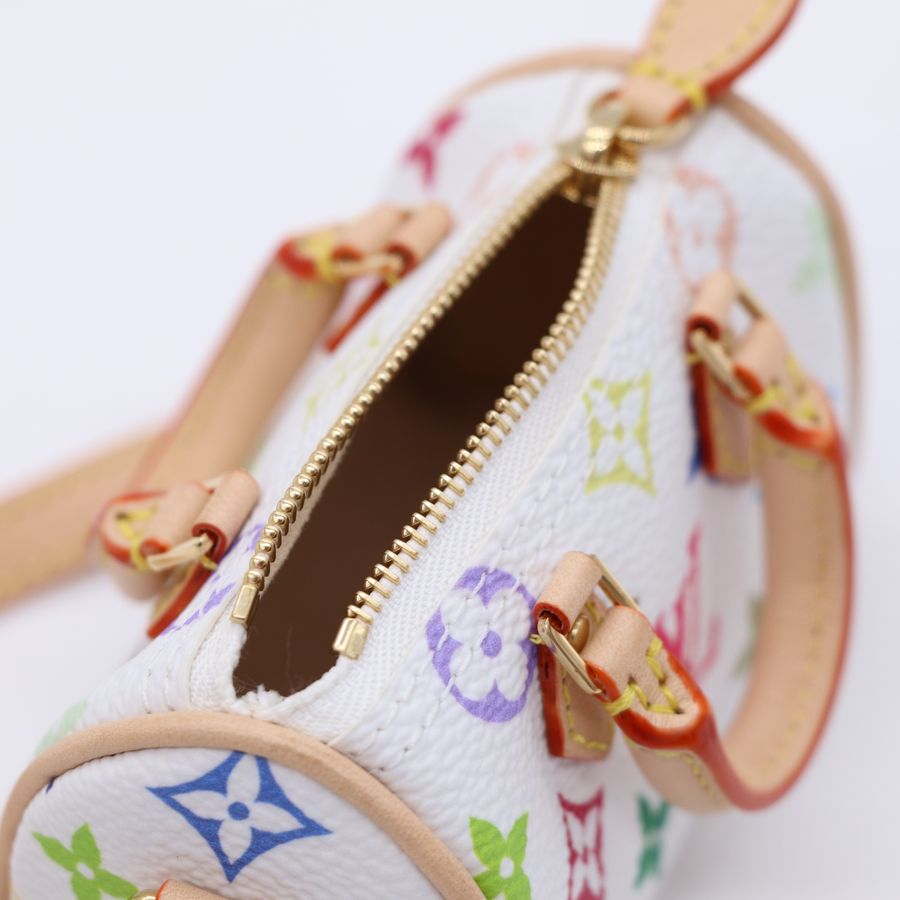 LV x TM 村上隆 Micro Speedy 包包吊飾【Louis Vuitton 路易威登】-8
