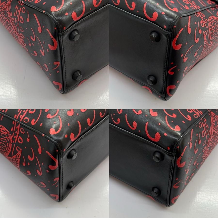 DIOR 迪奧 紅色愛心手提斜背2way包 LADY HEART-4