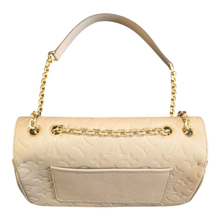 【美收精品】LV 米灰色牛皮壓紋Marceau肩斜背包 5-693-1