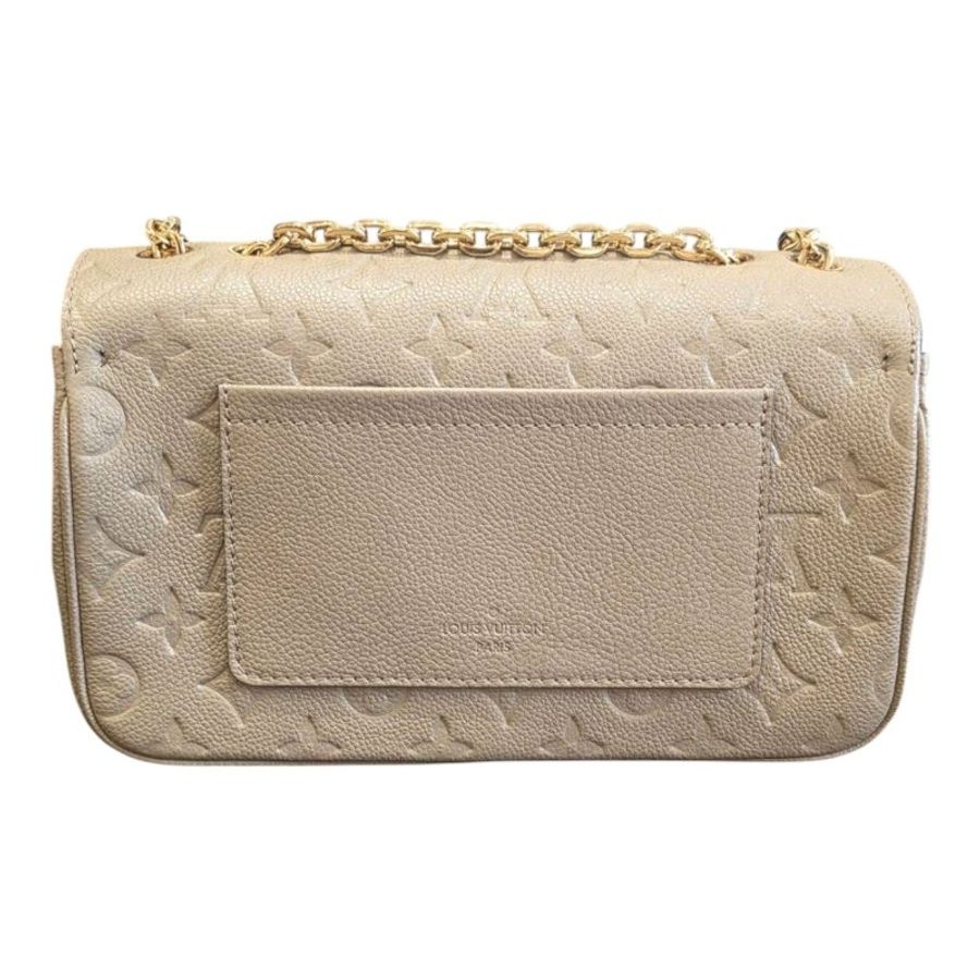 【美收精品】LV 米灰色牛皮壓紋Marceau肩斜背包 5-693-3