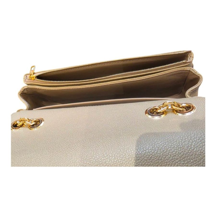 【美收精品】LV 米灰色牛皮壓紋Marceau肩斜背包 5-693-4