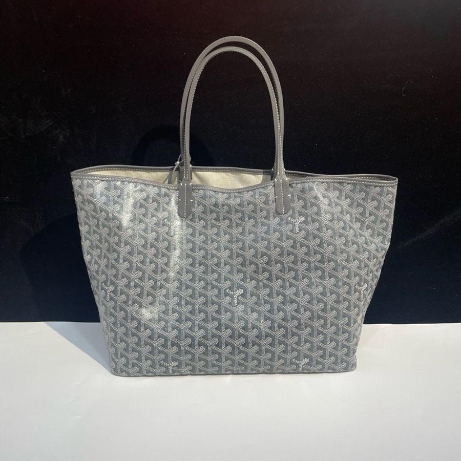 goyard 戈雅 灰色 子母包 購物袋 34x28x15-4