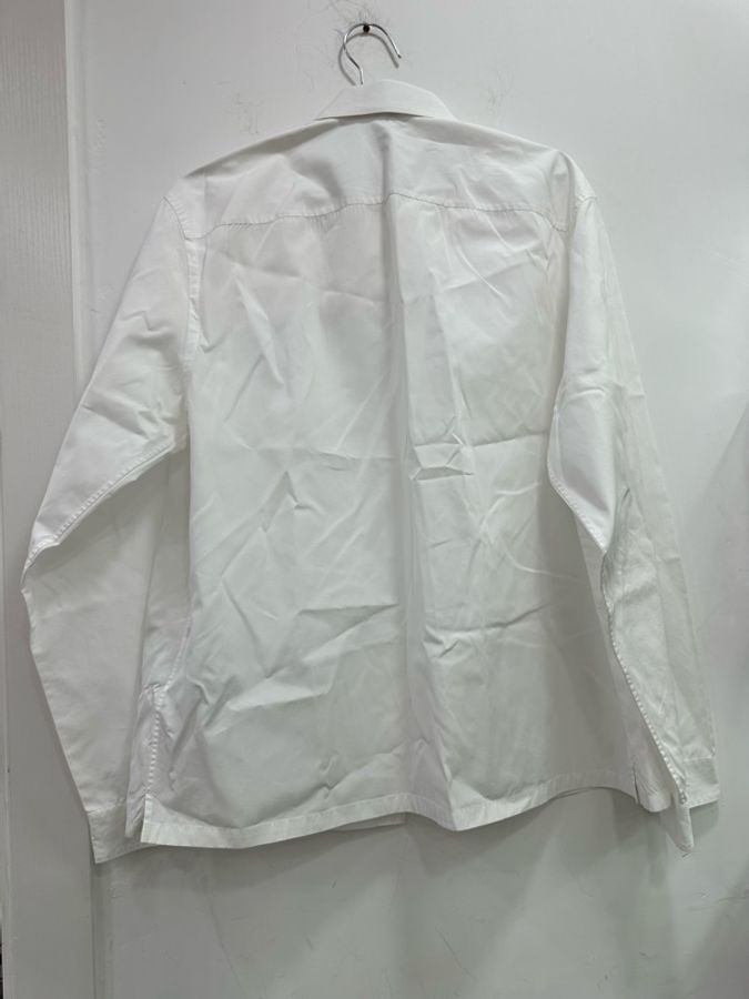Prada白色長袖襯衫，L碼-1