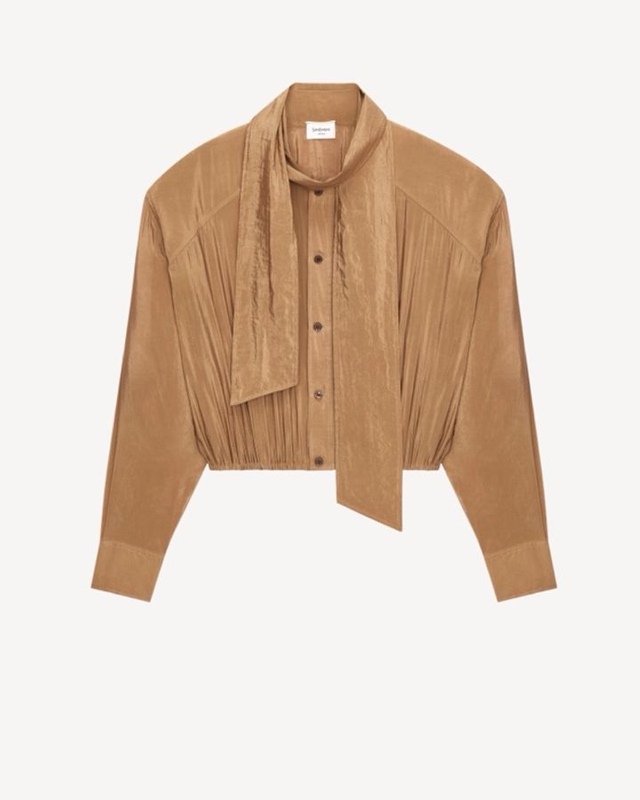 Saint Laurent 女士 長袖襯衫FR-36 FR-38 FR-40碼-1