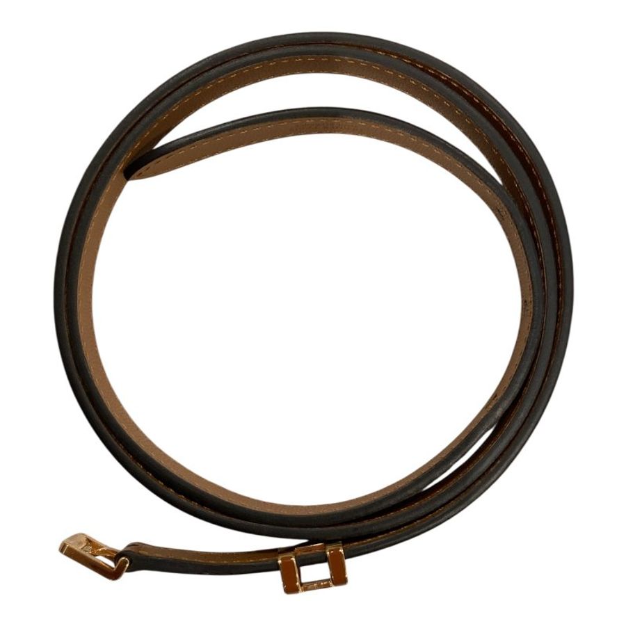 HERMES 愛馬仕 皮帶 皮革 POP H 15 85cm 金釦 U刻-1