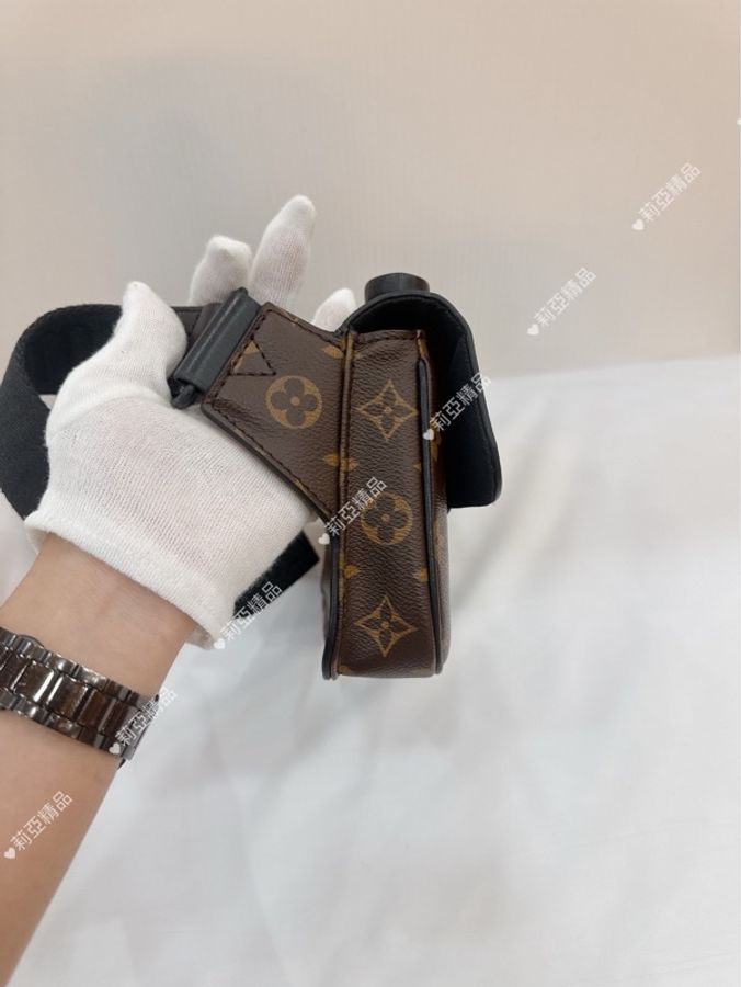 莉亞精品♡ LV M45807 老花郵差包 二手美包-7