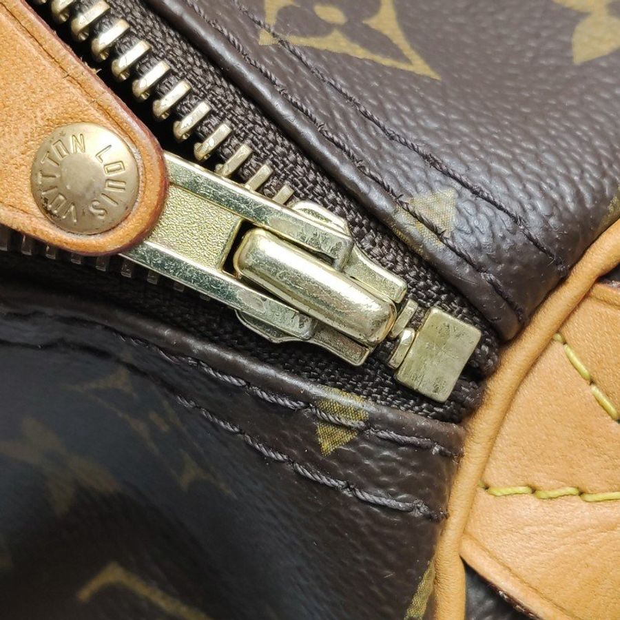 Louis Vuitton (LV) Speedy30植鞣革Monogram印花波士頓包手提包-9