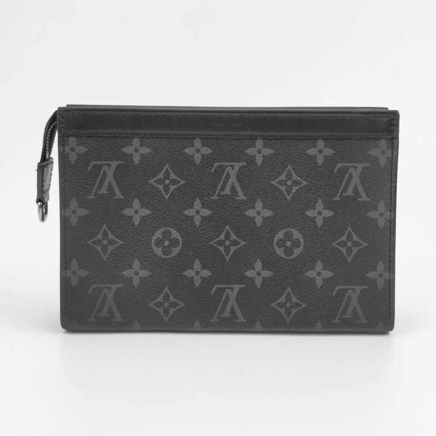 Louis Vuitton (LV) Gaston Wearable Wallet牛皮Monogram印花子母包肩包晶片款-4