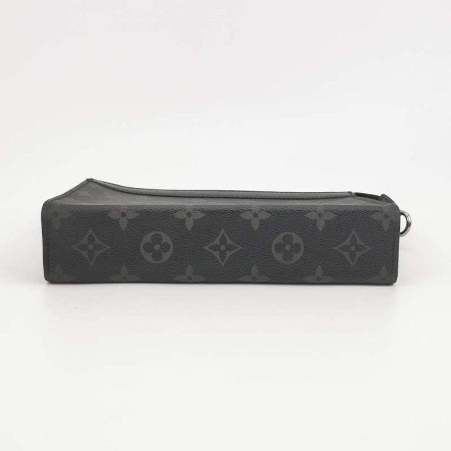 Louis Vuitton (LV) Gaston Wearable Wallet牛皮Monogram印花子母包肩包晶片款-5