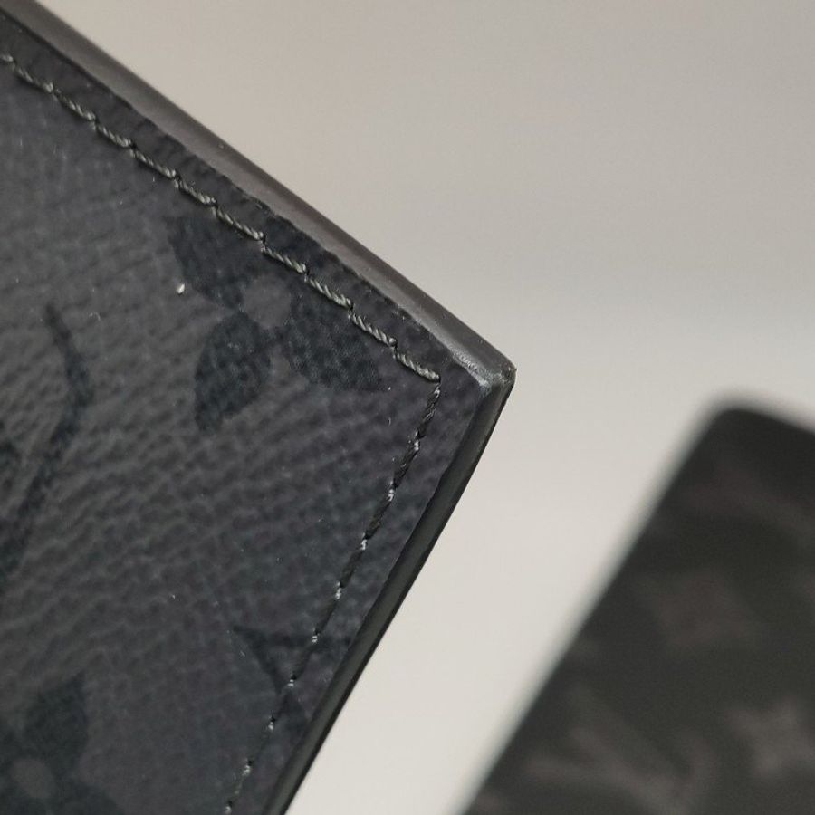 Louis Vuitton (LV) Gaston Wearable Wallet牛皮Monogram印花子母包肩包晶片款-21