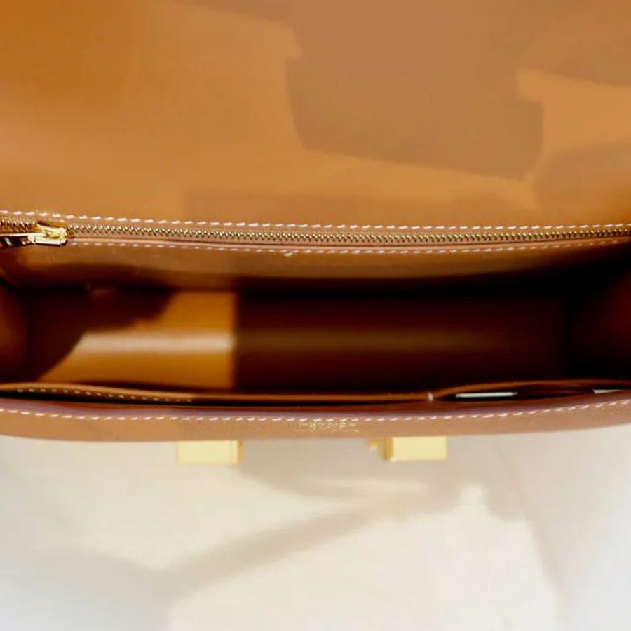 HERMES 愛馬仕 Constance 1-24 Epsom 皮革手袋-17