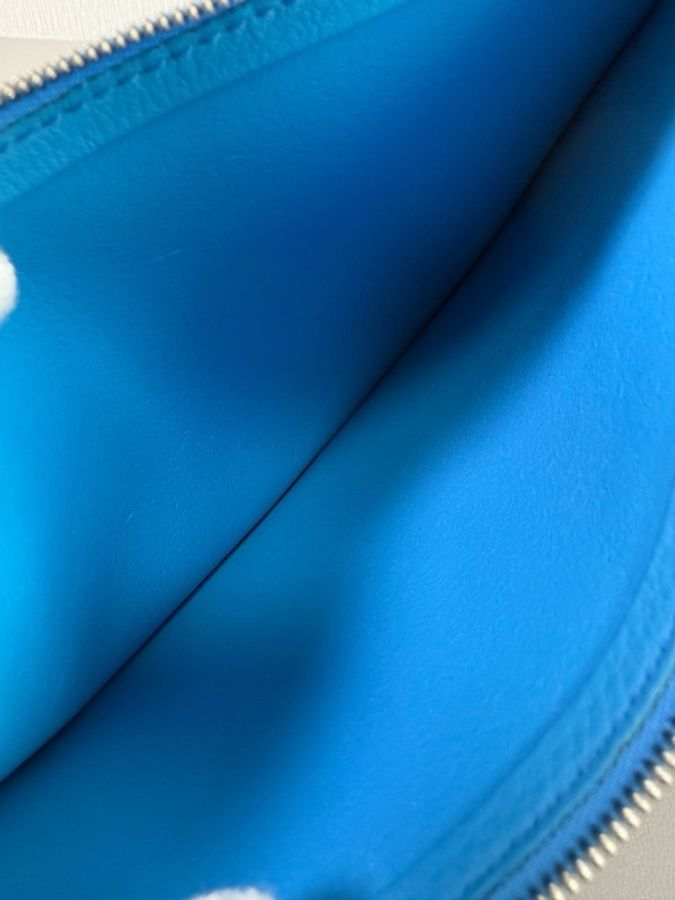 Balenciaga 巴黎世家everyday 高級灰全皮撞色tote包購物袋子母包-8