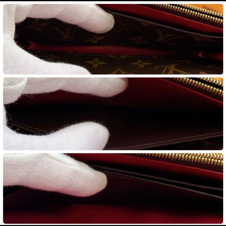 極美品／LV時尚女神長夾／內有零錢袋-8