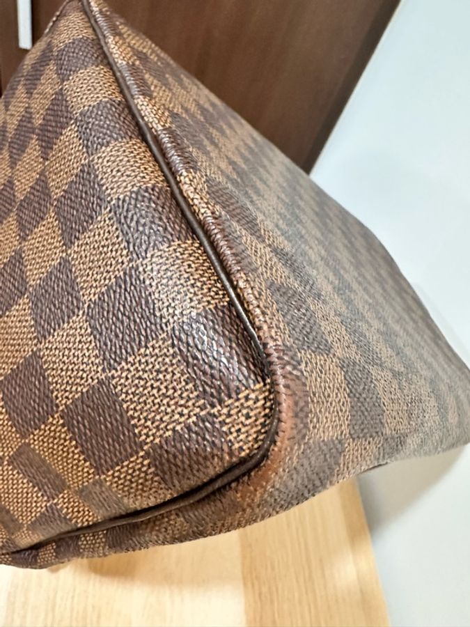 LOUIS VUITTON路易威登LV-Speedy 30 Damier Ébène棕色棋盤格-10
