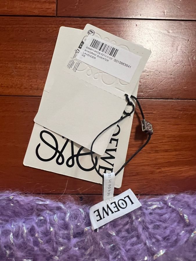 Loewe Anagram Mohair Sweater XS Small-6