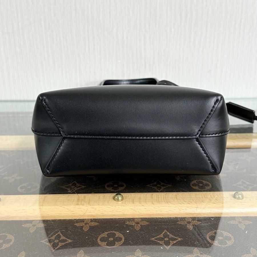 【威選精品】🖤 YSL 黑金 Mini 手提／肩背／斜背托特包-4