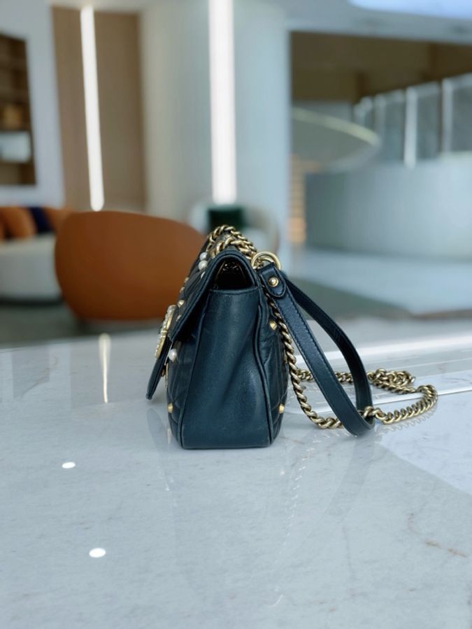 Gucci • 經典黑金珍珠Mormont馬蒙26-4