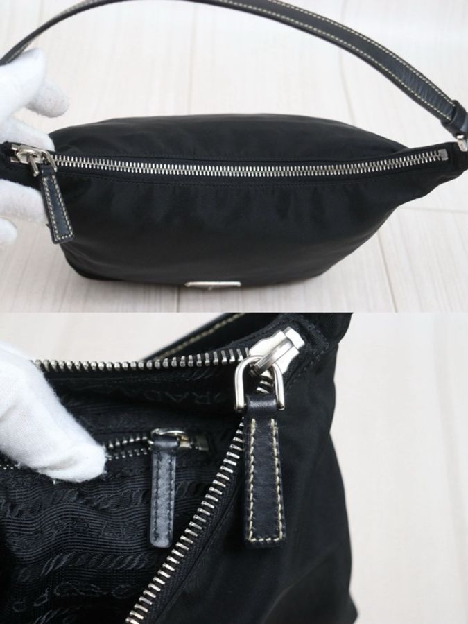 《初。Vintage》Prada hobo 降落傘腋下包-8