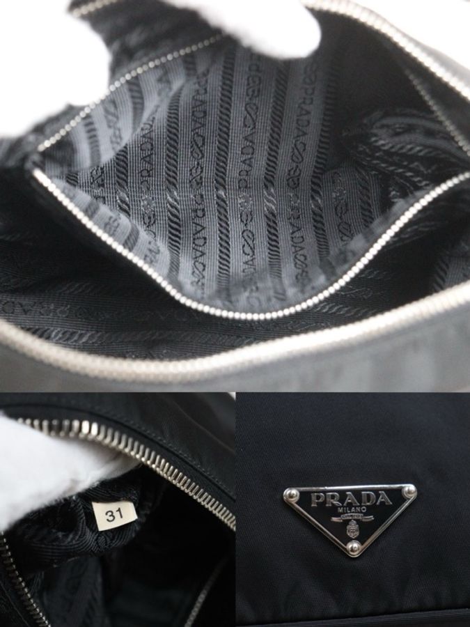 《初。Vintage》Prada hobo 降落傘腋下包-9