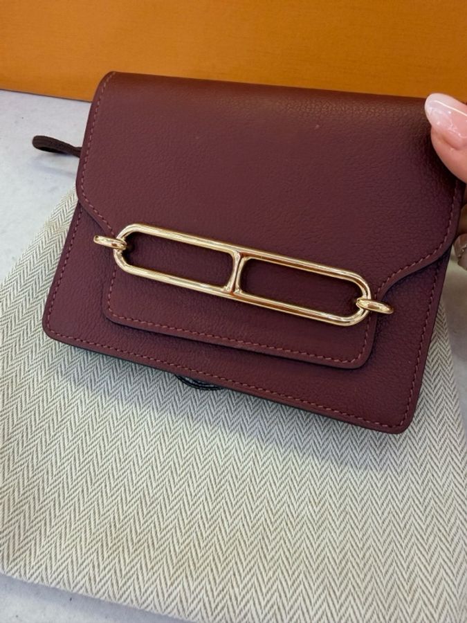 Hermes 愛馬仕roulis slim豬鼻子腰包 缺小子包-1