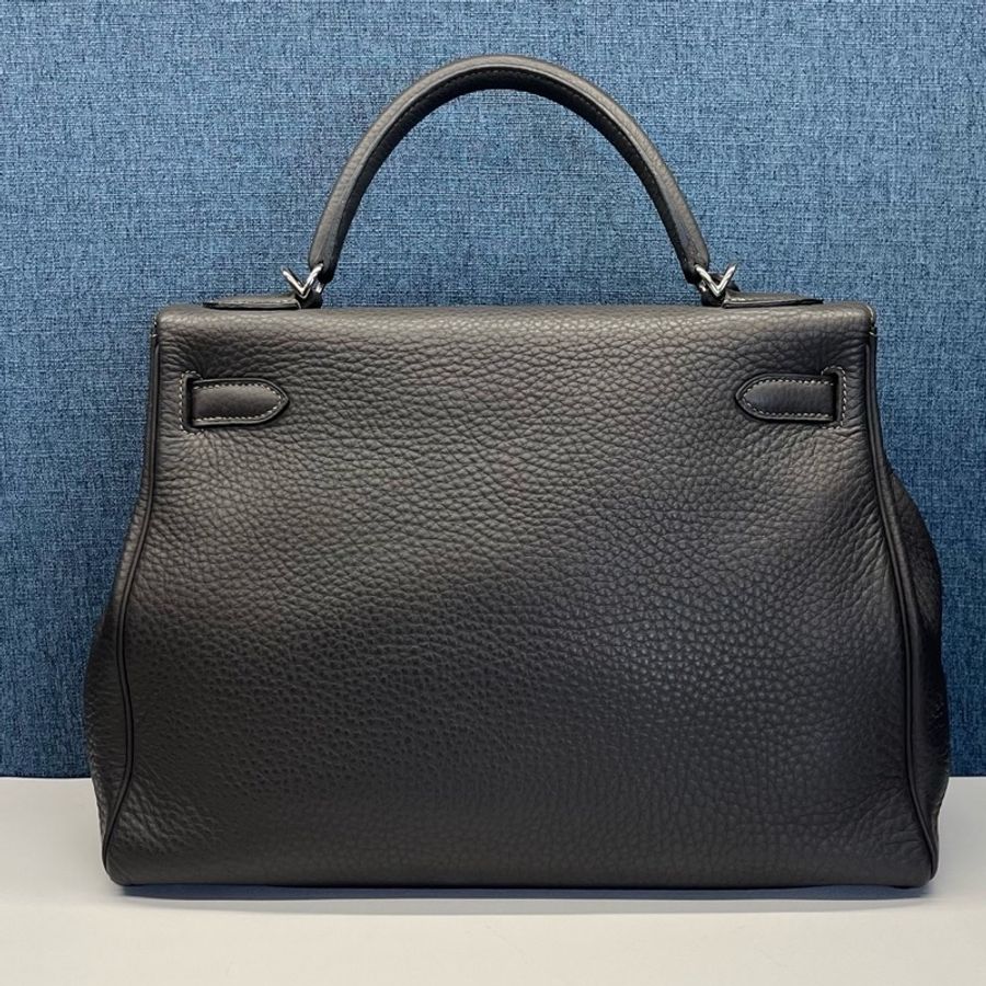 Hermes/愛馬仕Kelly32手提單肩斜挎包 框N，-3