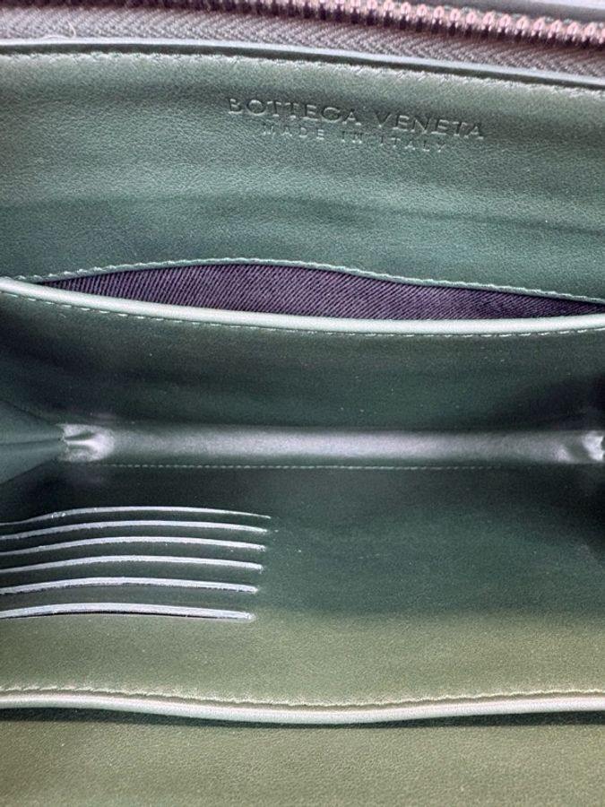 #Bottega Veneta BV/葆蝶家深綠色男士手拿包，經典編織手工藝，尺寸27.5×20，-7