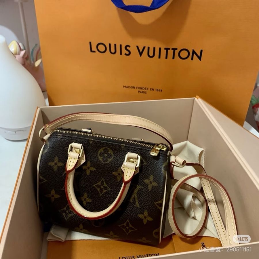 #近新 #買到賺到 LV Nano Speedy 小波士頓 閒置新-1