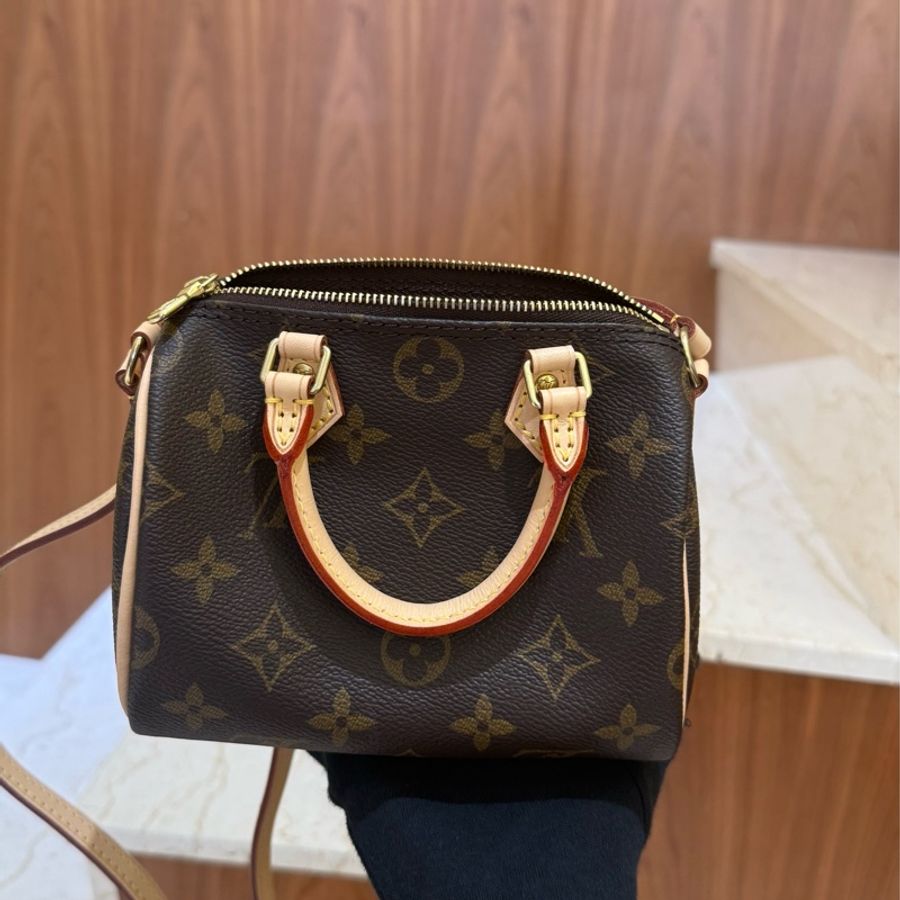 #近新 #買到賺到 LV Nano Speedy 小波士頓 閒置新-4