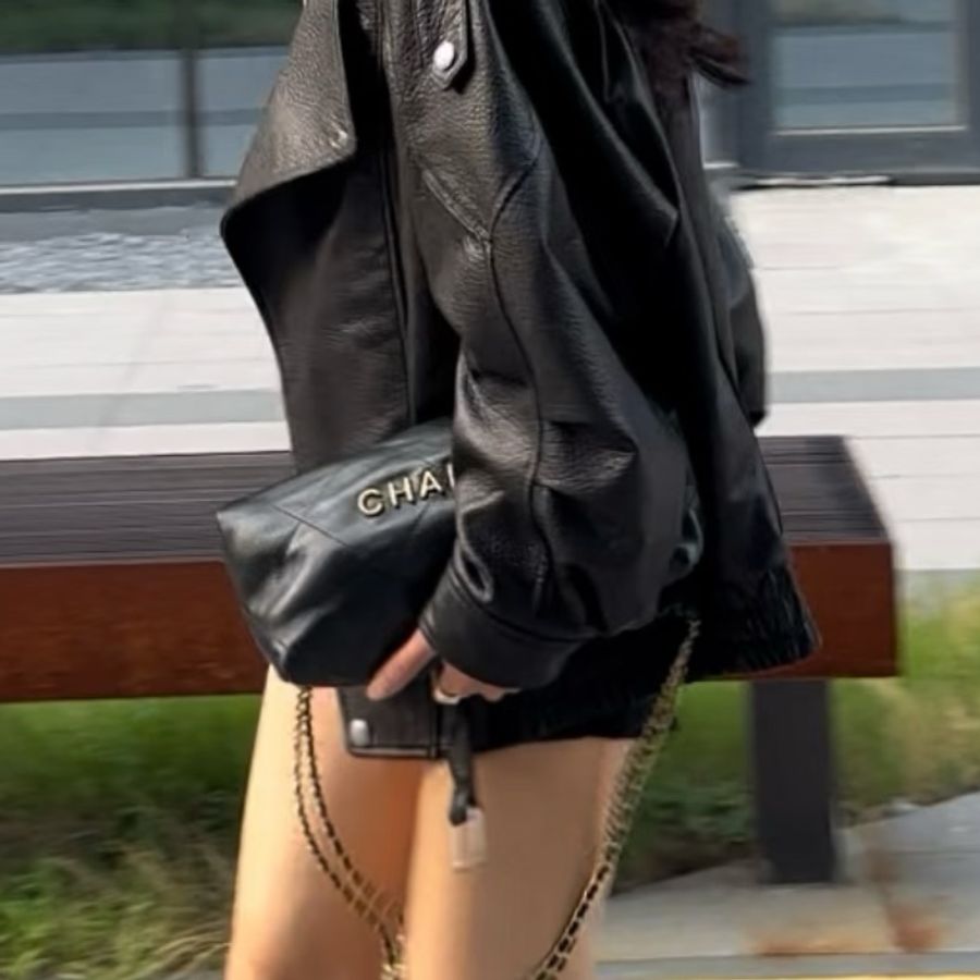 CHANEL香奈兒黑金22bag小號 全新全配🈶購證🌺-2
