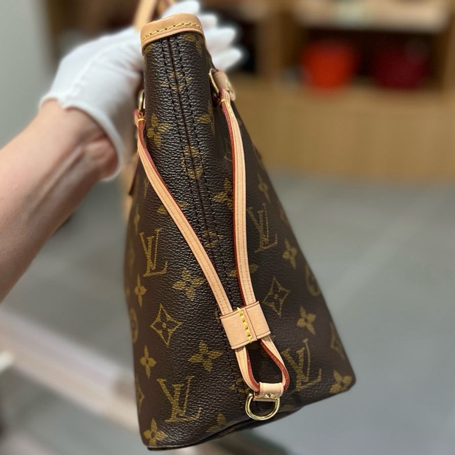 路易威登经典老花 neverfull小号子母购物袋-3