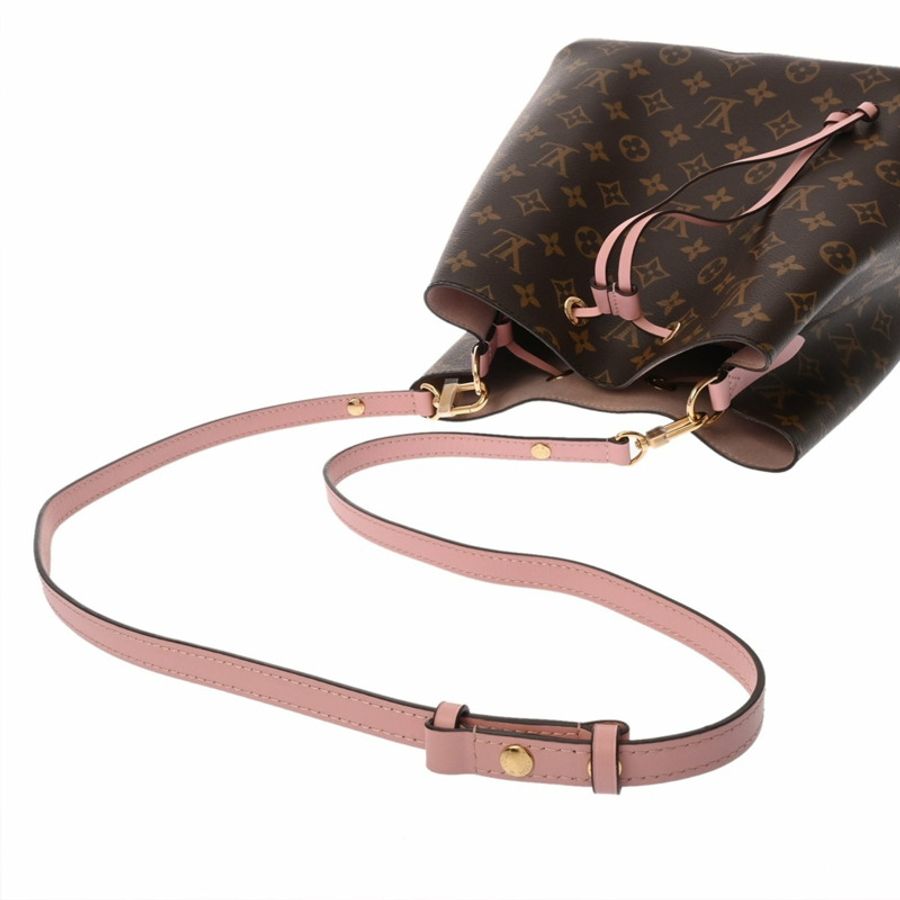 路易威登 (LOUIS VUITTON) Monogram NeoNoe Rose Poudre M44022 女士帆布單肩包 A 級二手 Ginzo-3