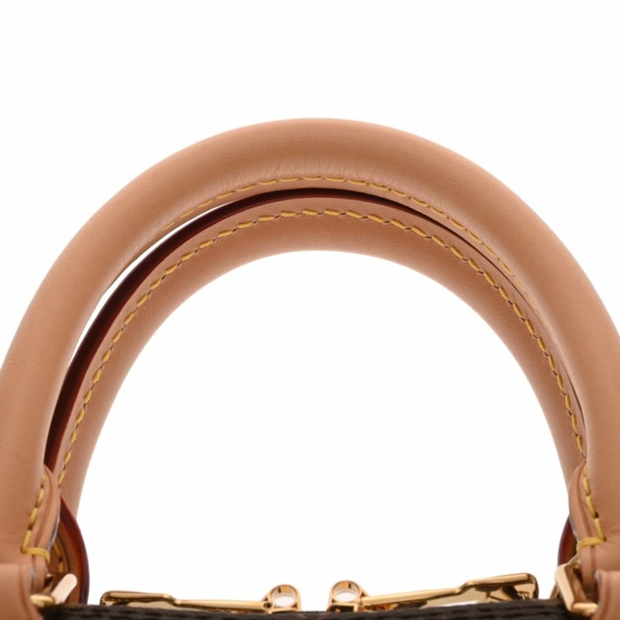 路易威登 (LOUIS VUITTON) Monogram Alma BB 2WAY 棕色女士帆布手提包 M46990 A級二手 Ginzo-4