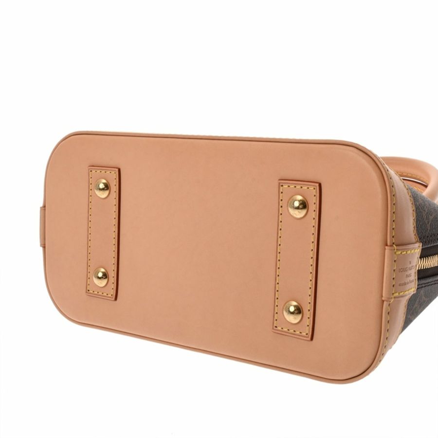路易威登 (LOUIS VUITTON) Monogram Alma BB 2WAY 棕色女士帆布手提包 M46990 A級二手 Ginzo-5