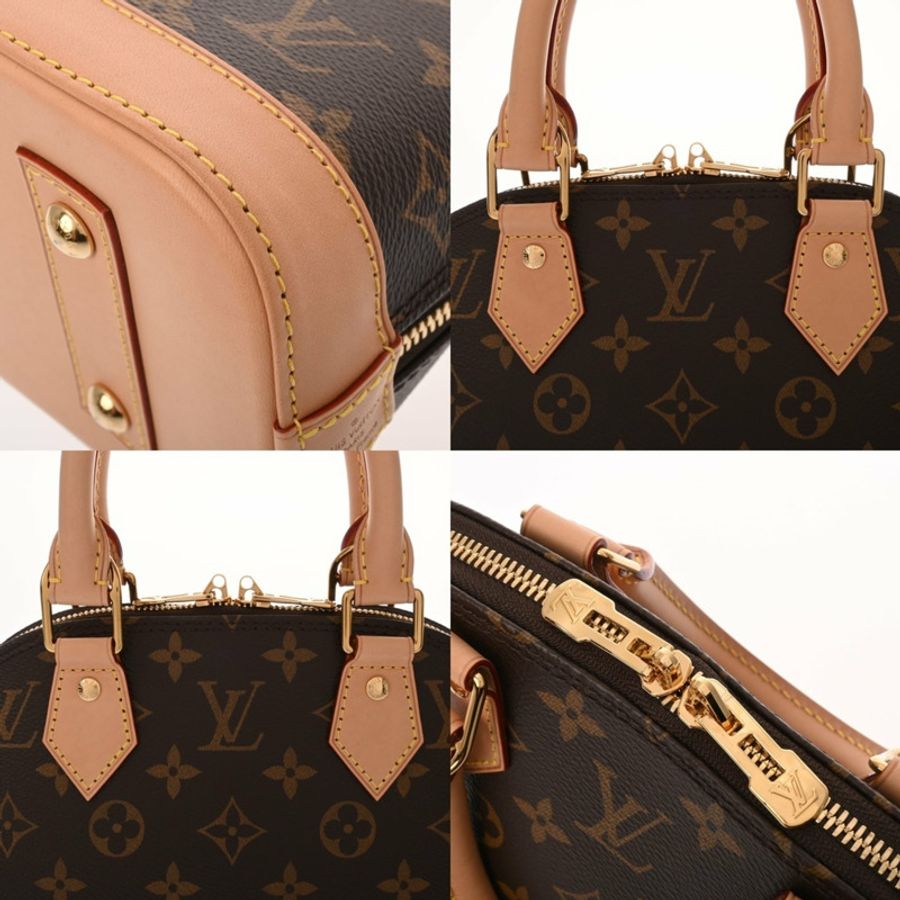 路易威登 (LOUIS VUITTON) Monogram Alma BB 2WAY 棕色女士帆布手提包 M46990 A級二手 Ginzo-9