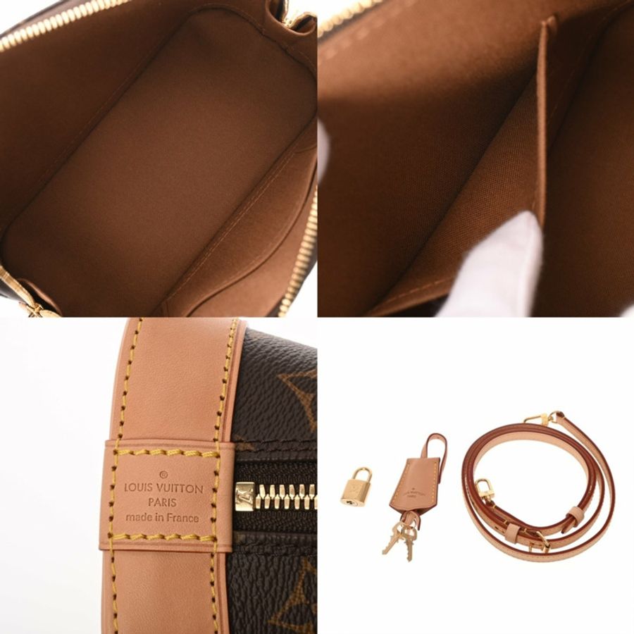 路易威登 (LOUIS VUITTON) Monogram Alma BB 2WAY 棕色女士帆布手提包 M46990 A級二手 Ginzo-10