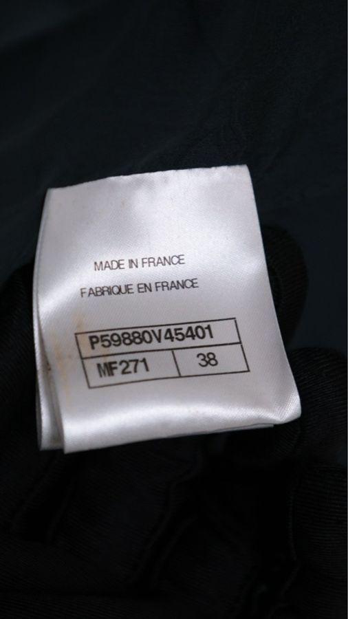 Chanel 18年森林系列秀款黑绿色粗花呢四口袋立领长款上衣外套-15