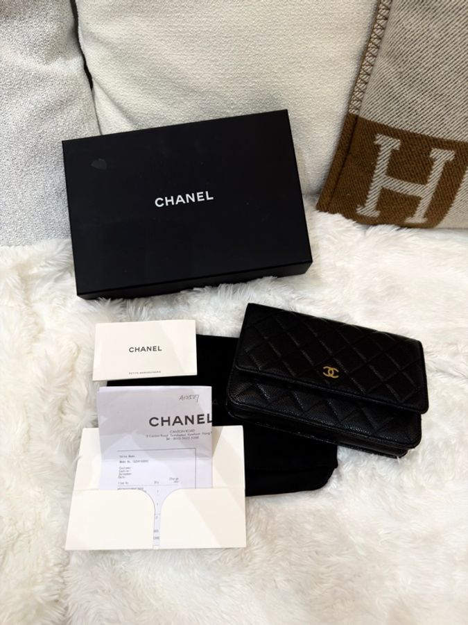 Chanel/ WOC/ 黑金-0