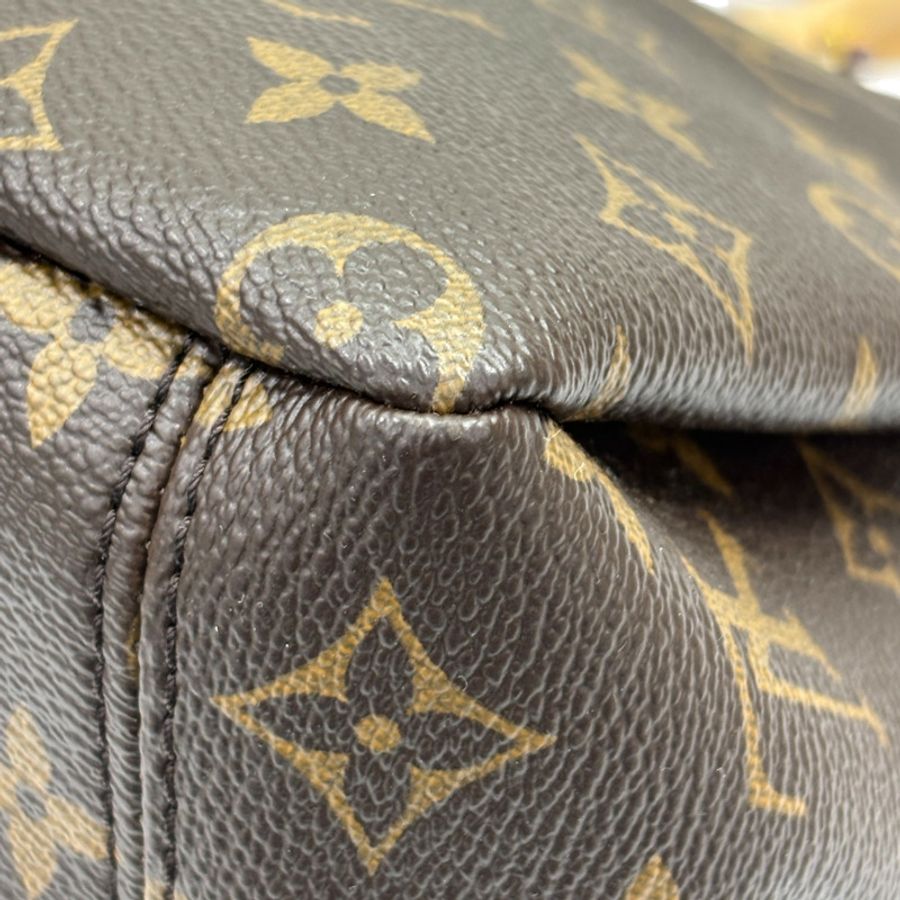 棕色 原花帆布 黃色牛皮 Pallas 兩用包【LOUIS VUITTON LV 路易威登】 M40929-10