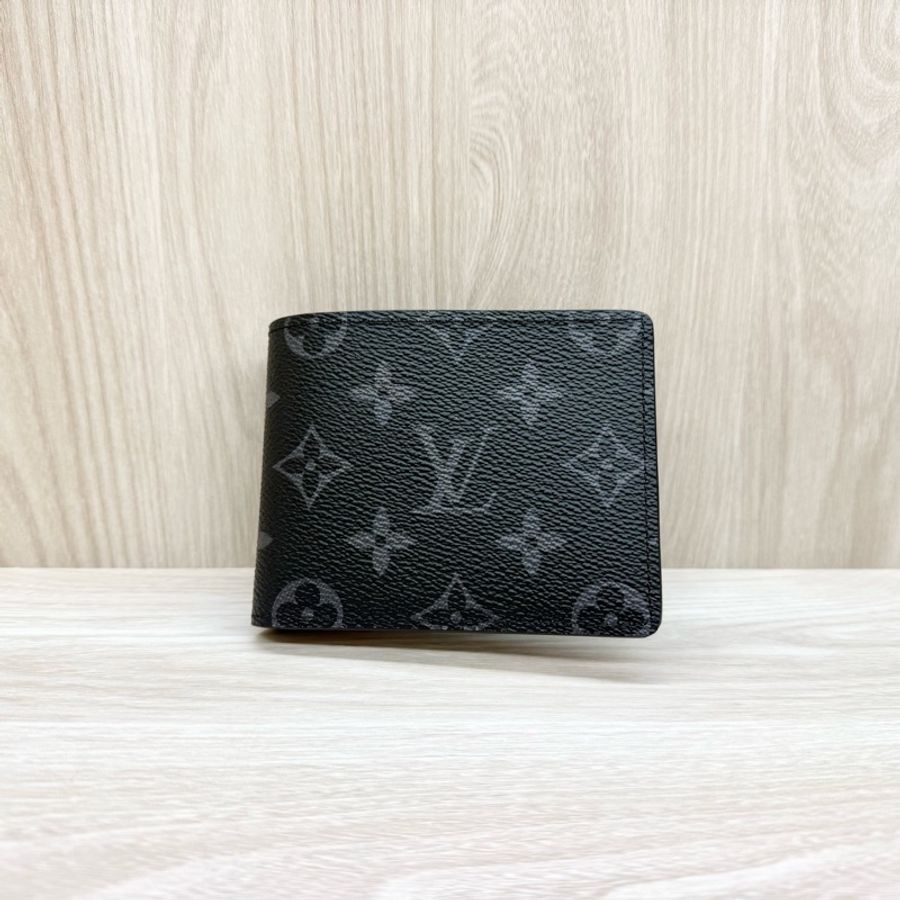 LV新到沒朋友✨黑灰Slender短夾M62294-1