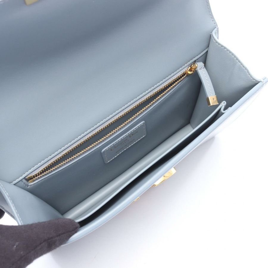 Dior 30 MONTAIGNE 斜背肩背包 M9203UMOS 皮革 藍色 二手 女士-2