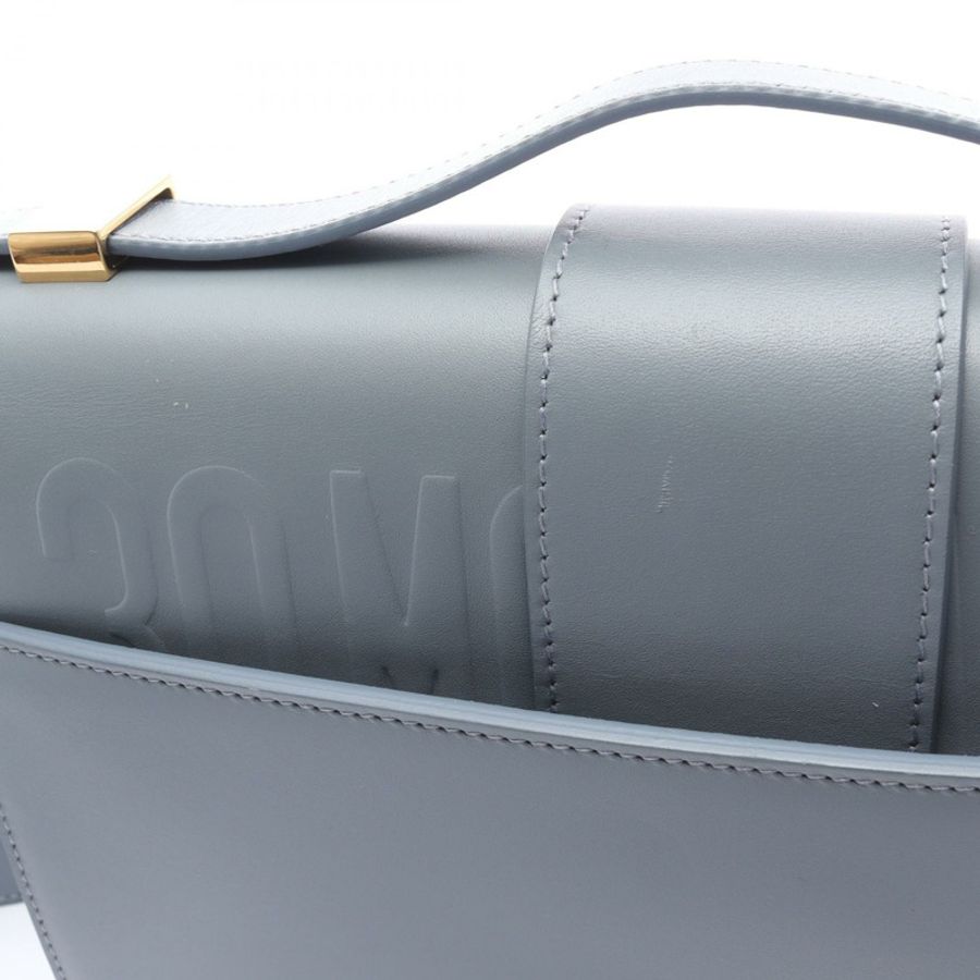 Dior 30 MONTAIGNE 斜背肩背包 M9203UMOS 皮革 藍色 二手 女士-10