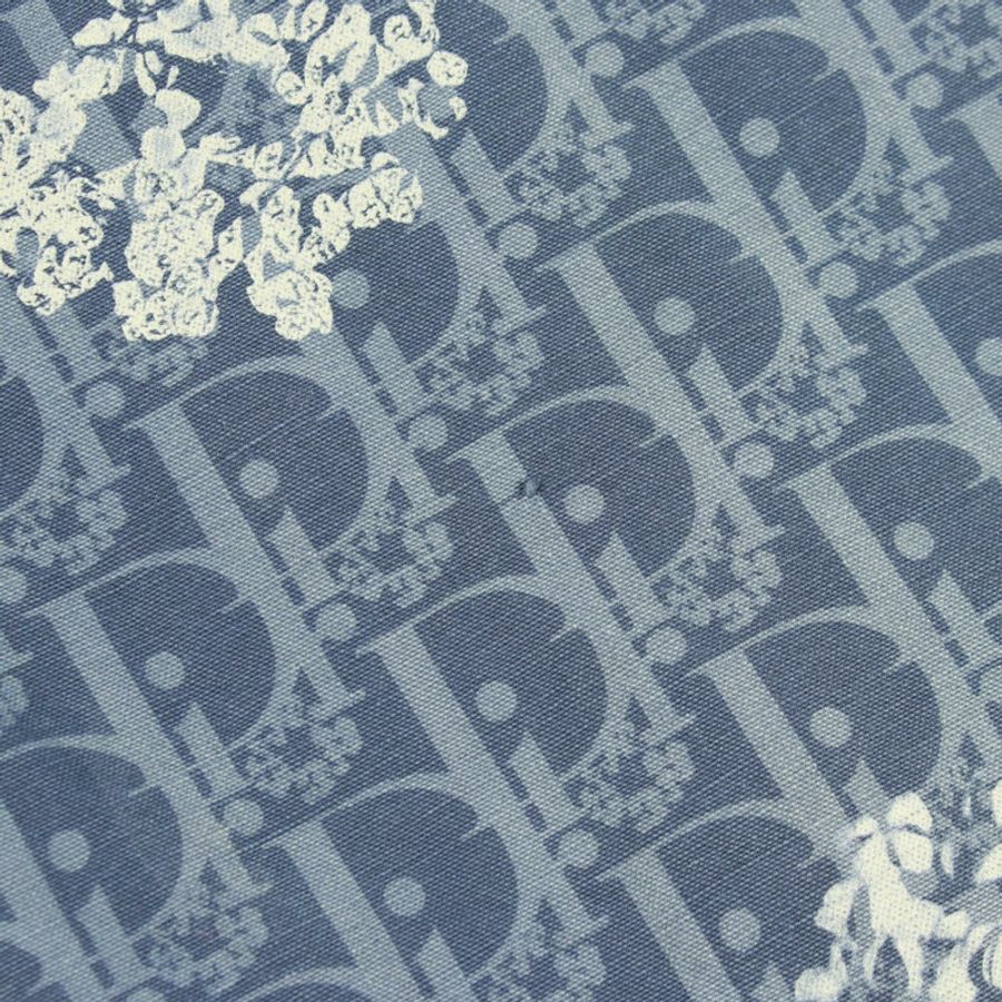 Dior DENIM TEARS Oblique 牛仔夾克，棉質，藍色，二手，男款 46 碼-5