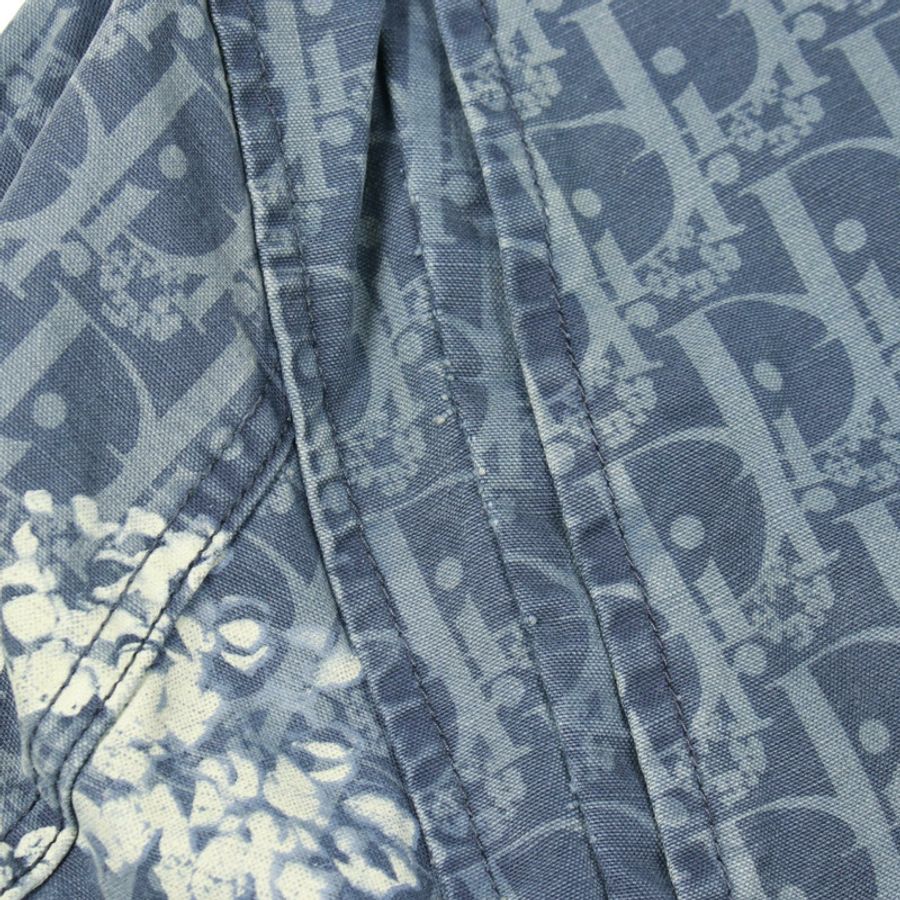 Dior DENIM TEARS Oblique 牛仔夾克，棉質，藍色，二手，男款 46 碼-8
